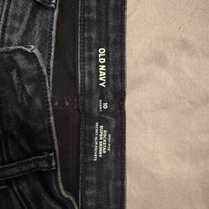Old Navy High Rise Rockstar Super Skinny Secret Slim Pockets Jeans